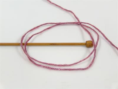 8x50gr. NIGHT STAR Viskon, Yün, Akrilik, Metalik Simli Pembe Metalik Simli, Kışlık, Yün, Viskon, Zincir