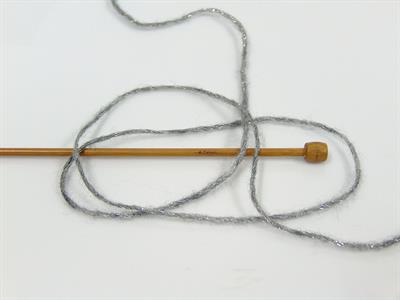 8x50gr. NIGHT STAR Viskon, Yün, Akrilik, Metalik Simli Gri, Gümüş Metalik Simli, Kışlık, Yün, Viskon, Zincir