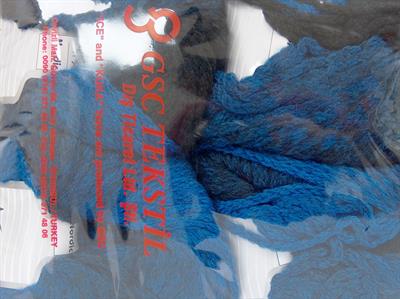 Lot of 4 x 100gr Skeins Ice Yarns NORDIC (23% Wool) Yarn Blue Black