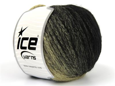 4x100gr. NORDIC LIGHT Yün, Akrilik Siyah, Deve Tüyü Kışlık, Yün, Batik Desenli, Worsted, Zincir, Akrilik