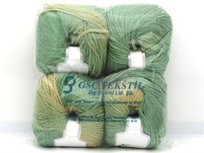 4x100gr. NORDIC LIGHT Yün, Akrilik  Kışlık, Yün, Batik Desenli, Worsted, Zincir, Akrilik