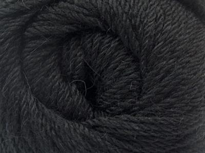 Lot of 4 x 100gr Skeins Ice Yarns NORSK (45% Alpaca 25% Wool) Yarn Black