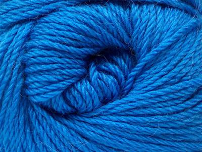 Lot of 4 x 100gr Skeins Ice Yarns NORSK (45% Alpaca 25% Wool) Yarn Blue