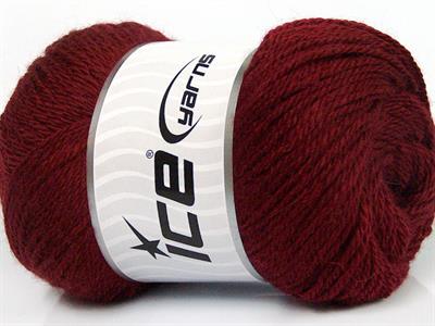 4x100gr. NORSK Yün, Alpaka Bordo Lüks, Alpaka, Kışlık, Yün