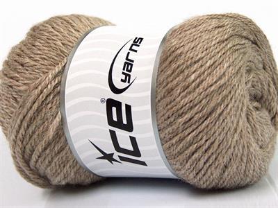 Lot of 4 x 100gr Skeins Ice Yarns NORSK (45% Alpaca 25% Wool) Yarn Camel