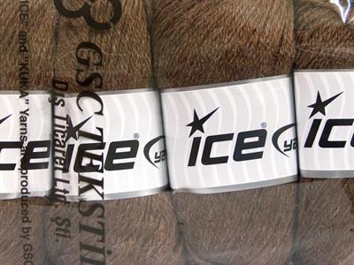 4x100gr. NORSK FINE Yün, Alpaka Kahverengi Lüks, Alpaka, Kışlık, Yün