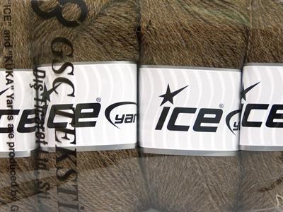 4x100gr. NORSK FINE Yün, Alpaka Koyu Kahverengi Lüks, Alpaka, Kışlık, Yün