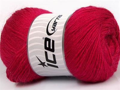 4x100gr. NORSK FINE Yün, Alpaka Fuşya Lüks, Alpaka, Kışlık, Yün