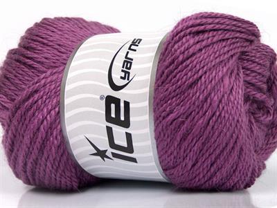 Lot of 4 x 100gr Skeins Ice Yarns NORSK (45% Alpaca 25% Wool) Yarn Lavender