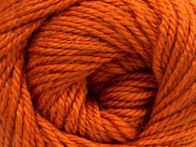 Lot of 4 x 100gr Skeins Ice Yarns NORSK (45% Alpaca 25% Wool) Yarn Orange