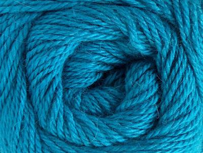 Lot of 4 x 100gr Skeins Ice Yarns NORSK (45% Alpaca 25% Wool) Yarn Turquoise