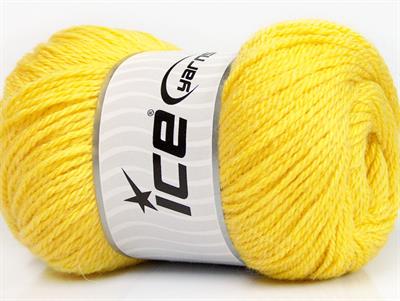 Lot of 4 x 100gr Skeins Ice Yarns NORSK (45% Alpaca 25% Wool) Yarn Yellow