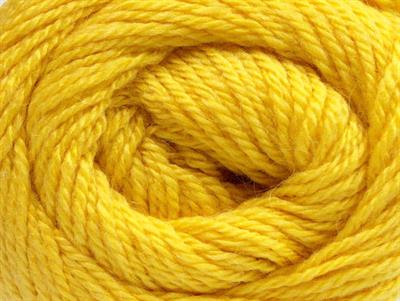 Lot of 4 x 100gr Skeins Ice Yarns NORSK (45% Alpaca 25% Wool) Yarn Yellow