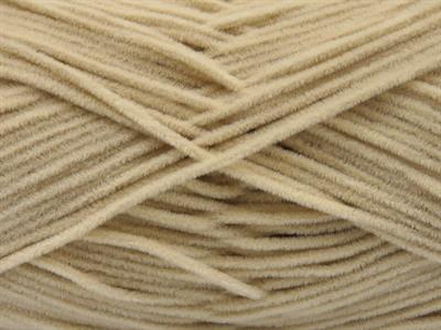 Lot of 6 Skeins Ice Yarns NUBUCK CHENILLE (100% MicroFiber) Yarn Beige