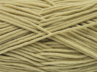 Lot of 6 Skeins Ice Yarns NUBUCK CHENILLE (100% MicroFiber) Yarn Dark Beige