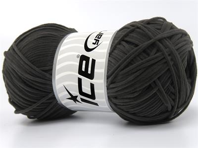 Lot of 6 Skeins Ice Yarns NUBUCK CHENILLE (100% MicroFiber) Yarn Dark Grey