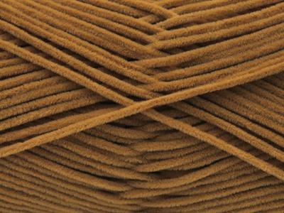 Lot of 6 Skeins Ice Yarns NUBUCK CHENILLE (100% MicroFiber) Yarn Light Gold