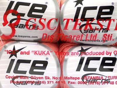 Lot of 4 Skeins Ice Yarns ORGANIC BABY COTTON (100% Organic Cotton) Yarn Pink