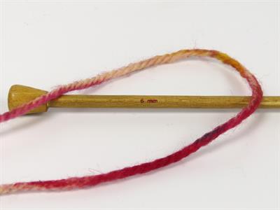 Lot of 3 x 100gr Skeins Ice Yarns ORGANIC WOOL BULKY HAND PAINT (100% Organic Wool) Yarn Fuchsia Gold Black