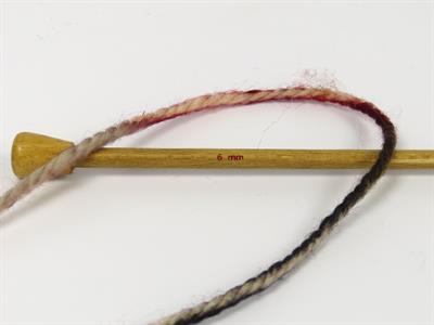 Lot of 3 x 100gr Skeins Ice Yarns ORGANIC WOOL BULKY HAND PAINT (100% Organic Wool) Yarn Black Red Copper Cream Gold