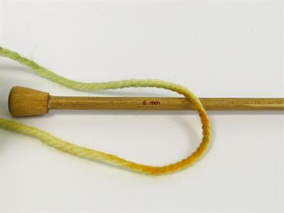 Lot of 3 x 100gr Skeins Ice Yarns ORGANIC WOOL BULKY HAND PAINT (100% Organic Wool) Yarn Green Shades Gold