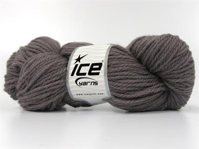 3x100gr. ORGANIC WOOL BULKY  Açık Mürdüm Lüks, Kışlık, Yün, 100% Yün, Kalın