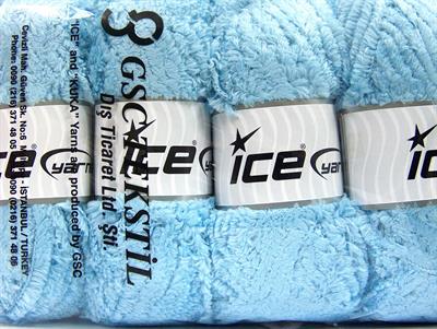 4x100gr. PANDA Mikro Fiber Bebe Mavisi Yumoş, Sakallı, Kışlık, Çok Kalın