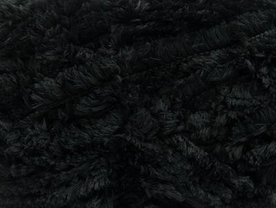 4x100gr. PANDA Mikro Fiber Siyah Yumoş, Sakallı, Kışlık, Çok Kalın