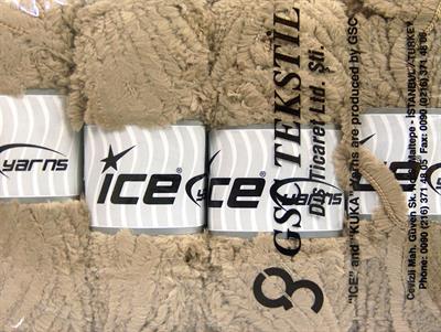 4x100gr. PANDA Mikro Fiber Deve Tüyü Yumoş, Sakallı, Kışlık, Çok Kalın