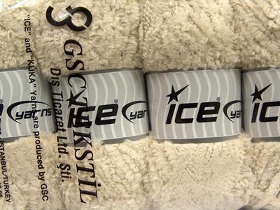 4x100gr. PANDA Mikro Fiber Ekru Yumoş, Sakallı, Kışlık, Çok Kalın