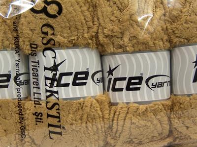 4x100gr. PANDA Mikro Fiber Açık Kamel Yumoş, Sakallı, Kışlık, Çok Kalın