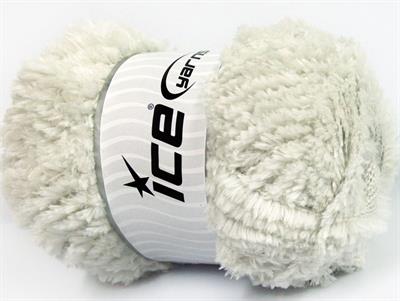 4x100gr. PANDA Mikro Fiber Açık Gri Yumoş, Sakallı, Kışlık, Çok Kalın