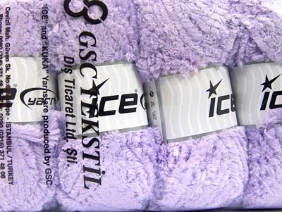 4x100gr. PANDA Mikro Fiber Leylak Yumoş, Sakallı, Kışlık, Çok Kalın