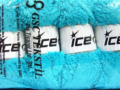 4x100gr. PANDA Mikro Fiber Turkuaz Yumoş, Sakallı, Kışlık, Çok Kalın