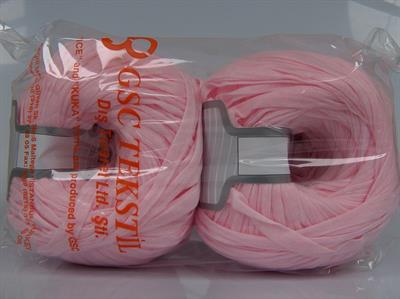 2x100gr. PAPER RIBBON Viskon Bebe Pembesi Şerit, Viskon, Yazlık İplikler, Tığ İşi, Düz iplikler