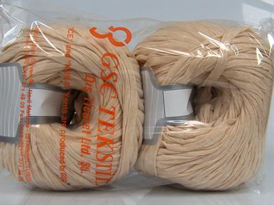 2x100gr. PAPER RIBBON Viskon Krem Şerit, Viskon, Yazlık İplikler, Tığ İşi, Düz iplikler