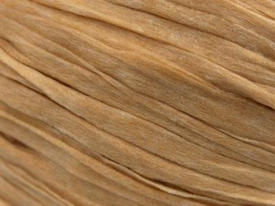 2x100gr. PAPER RIBBON Viskon Koyu Krem Şerit, Viskon, Yazlık İplikler, Tığ İşi, Düz iplikler