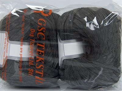 2x100gr. PAPER RIBBON Viskon Gri Şerit, Viskon, Yazlık İplikler, Tığ İşi, Düz iplikler