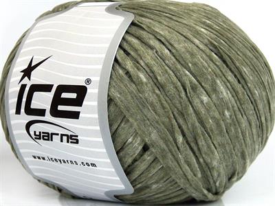 2x100gr. PAPER RIBBON Viskon Açık Haki Şerit, Viskon, Yazlık İplikler, Tığ İşi, Düz iplikler