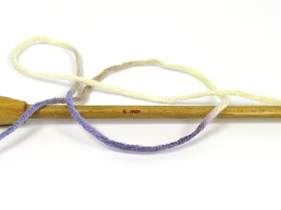 4x100gr. PARTY Akrilik Deve Tüyü, Krem Tonları, Mor Tonları Kışlık, Batik Desenli, Worsted, 100% Akrilik