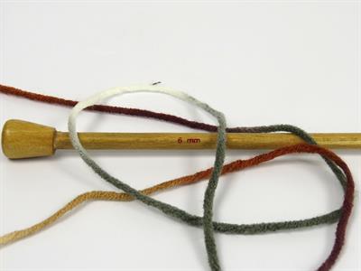 4x100gr. PARTY Akrilik Yeşil, Beyaz, Kahverengi Tonları Kışlık, Batik Desenli, Worsted, 100% Akrilik