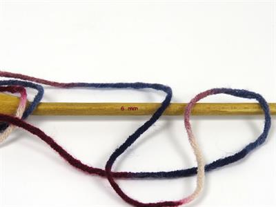 4x100gr. PARTY Pembe, Krem, Mavi Tonları, Bordo Tonları Akrilik Kışlık, Batik Desenli, Worsted, 100% Akrilik