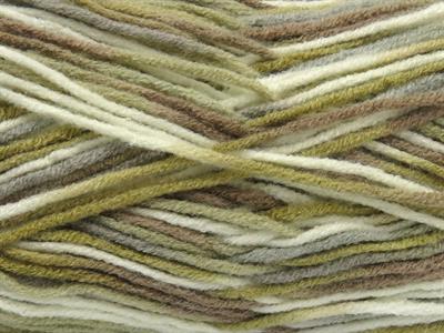 4x100gr. PARTY Akrilik Beyaz, Deve Tüyü, Açık Gri, Haki Tonları Kışlık, Batik Desenli, Worsted, 100% Akrilik