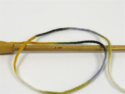 4x100gr. PARTY Akrilik Beyaz, Altın, Haki, Mavi Tonları Kışlık, Batik Desenli, Worsted, 100% Akrilik