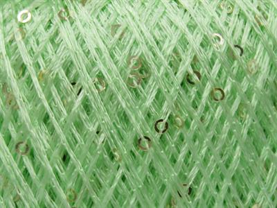 2x200gr. PETITE PAILLETTE CONE  Nane Yeşil Çok İnce, Yazlık İplikler, Boncuklu Pullu