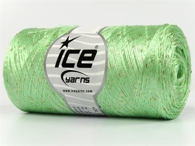 2x200gr. PETITE PAILLETTE CONE  Nane Yeşil Çok İnce, Yazlık İplikler, Boncuklu Pullu