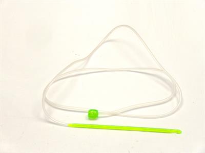 Plastic Afghan/Tunisian Crochet Hook . 4.5 mm (US 7)