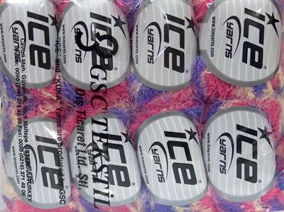 8x50gr. POLAR SOFT  Pembe, Mor, Leylak, Sarı Yumoş, Sakallı, Kışlık, Çok Kalın