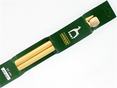 Pony Bamboo Knitting Needles . 10 mm (US 15)
