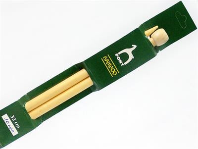 Pony Bamboo Knitting Needles . 10 mm (US 15)